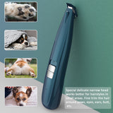 Dog Clippers Professional Pet Foot Hair Trimmer Dog Grooming Hairdresser Dog Shear Butt Ear Eyes Hair Cutter Rechargeable