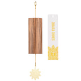 Natural Bamboo Wind Chimes Meditation Chakra Chimes Windbell for Outdoor Garden Patio Home Decoration Zen Meditation Relaxation