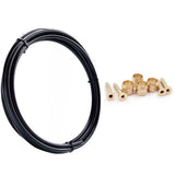 Bike Hydraulic Disc Brake Hose MTB Bicycle Oil Tube Pipe Olive Insert Barb Kit Biking Portable Dustproof Cycling Parts