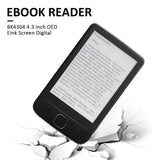 4.3 inch E-Ink Ebook Reader LCD Smart E-reader 4/8/16GB Memory Electronic Book HD Digital E-book Multi-language Support