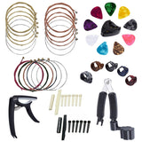 36 PCS Guitar Accessories Kit Including Guitar Picks,Capo,Acoustic Guitar Strings for Acoustic Guitar