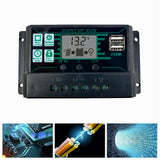 30W Solar Panel Car Van Boat Caravan Camper Trickle Portable 12V Battery Charger