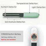 Soil pH Tester PH Moisture Tester Soil Tester Moisture Detection Plant Flowers Soil Meter Smart APP for Garden Greenhouse
