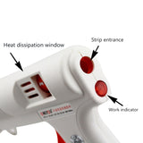 Hot glue-gun adjustable temperature 120W full size hot melt adhesive Full size glue-gun Adjustable temperature and flow control