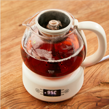 220V 1L Automatic Electric Glass Kettle Tea Brewer For Home Automatic Health Pot Teapot Boiling Pot Portable Kettle Tea Cooking