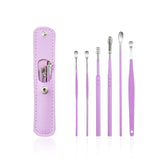 Ear Cleaner Wax Pickers Earpick Wax Remover Curette Ear Pick Cleaner Kit Spoon Care Ear Clean Tool
