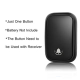 FA88 No Battery Required Wireless Doorbell 150M Remote Smart Home Self-powered Button Calling Bell US EU UK Plug 60 Chimes
