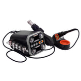 M-Triangel 2 in1 760W CP-601 Electric Soldering Iron Hot Air Heat Gun Rework Desolder Soldering Station IC Chips Repair