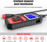 KW460 Car Tester Replacement for Mercedes-Benz OBD II +EOBD Scanner Diagnostic Instrument Detection Replacement Inspection Tools