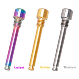 Dropship-M4 Titanium Bolts for Bicycle Disc Brake Pad Threaded Pin Inserts Screw for XT R XT Hydraulic Disk Caliper
