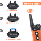 Petrainer 619A-1 800M Electric Dog Collar Remote Dog Training Collar With Vibration Beep Shock Collar For Dog Training