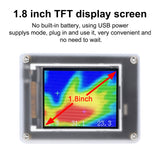 MLX90640 USB Power Supplys 1.8 Inch TFT Display Infrared Temperature Sensors Digital Infrared Thermal Imager Detection Tool