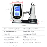40K Cavitation Ultrasonic Weight Loss Beauty Machine Multi-polar RF Radio Frequency Skin Lift Tighten Anti-wrinkle Rejuvenation
