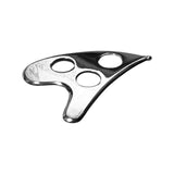 Body Guasha Board Scrapper Massage Plate Stainless Plate Pain Scraping Care Health Relief Release Relaxation Steel Massager G1T6