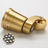 Universal Caster Wheels 360 Degree Rotation Round/ Square Cup Brass Heavy Wheel Hardware Movable for Furniture Cabinet