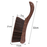 String Cleaning Brush Solid Wood Dust Removal Brush Musical Instrument String Cleaning Brush for Guitar and Violin