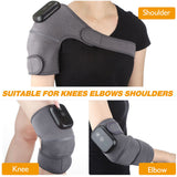Heated Knee Massager Joint Brace Knee Support Vibration Massage for Shoulder Elbows Knee Sport injury Pain Relief Massageador