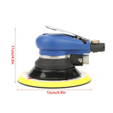 AT 980 Air Sander 5"/6" Air Random Orbital Sander Round Polisher Pneumatic 10000rpm Hand Sanding Tool Power Tool