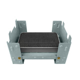 Outdoor Stove Mini Grill Portable Alcohol Furnace Folding Grill Burning Alcohol Camping Stove Camping Picnic Tool For Park Use