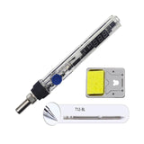 T12 75W Mini Electric Soldering Iron Adjustable Temperature Solder Welding Station DC 12-24V Digital Display DIY Handle Kit SH72