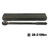1/4 3/8 1/2 Torque Preset Torque Wrench Drive Tool 5-210 Nm Positive Negative Two-way Adjustment Spanner Auto Repair Hand Tools