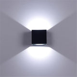 1pc LED Wall Lamp 6W Aluminum AC85-265V Wall-mounted Aisle Corridor Staircase For Bedroom Porch Decoration Bedside Wall Lamp