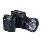 New christmas gift auto focus AF 33MP 1080P FHD 8X zoomable digital camera W/Standard+0.5X wide Angle+24X telephoto lens 3.0"LCD
