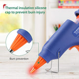 20W Heating Hot Melt Glue Gun 30pcs Melt Glue Sticks For Kids School DIY Arts Crafts Projects Home Quick Repairs Power Tools