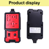 Relay Tester 12V Universal Electronic Automotive Car Circuit Detector Battery Checker Auto Repair Tool 4 Pin 5 Pin Battery Check