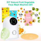Upgrade Touch Screen Facial Mask Machine Fruit Vegetable DIY Automatic Natural Face Mask Maker For Beauty SPA Skin Care Machine