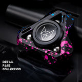 Fox Fidget Spinner EDC Metal Stress Reliever Toys Triangular Aluminum Alloy Hand Spinner Relieve Anxiety Decompression Toys