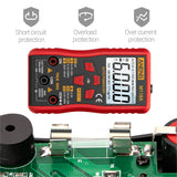 Multimeter Backlight Digital Multimeter Non Contact Stable LCD Display Measurment Tool ABS Battery Powered Smart Auto Range