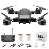 LS11 Drone Foldable 2.4G WIFI FPV HD Camera Gimbal Aerial Photography 120° Wide Angle Camera USB Charging Gifts
