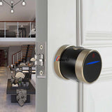 TUYA bedroom fingerprint lock interior door room door wooden door spherical smart door lock home office apartment