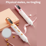 German Small White Spot Mole Pen Beauty Instrument Pen Miniature Spot Scanning Pen Tattoo Beauty Instrument Nine Gears With Blue