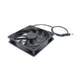 3W 5V 2A Solar Panel Fan Solar Powered Exhaust Fans Kit For Chicken Coops Greenhouses Plastic Black