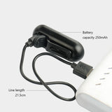 New Bike Bicycle USB Chargeable COB Highlight Red And Blue Light Night Riding Bicycle Lights Bicycle Accessories