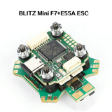 IFlight BLITZ Mini F7 Flight Controller Stack OSD（AT7456E）W/ BLITZ E55A 4-IN-1 ESC DShot150/300/600 2-6S for FPV Racing Drone