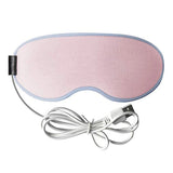 Hot Eye Mask USB Heated Eye Mask Warmer 3D Steam Eye Mask Hot Compress Relieve Eye Fatigue Smart Timing Eye Patch Sleep SN-Hot