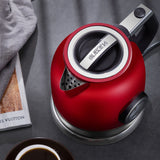 1.8L Electric Kettle Stainless Steel Smart Whistle Kettle Samovar Kitchen Tea Coffee Thermo Pot With Temperature Display