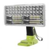 Cordless LED Work Light Flashlight Spotlight for Ryobi 18V Battery Green 3/5/8/9 inch 9W 18W  30W 40W 6000-6500k