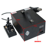 SAIKE 909D 3 in 1 Soldering Station Hot air gun+Soldering Iron+DC Power Supply 15V 2A  220V 110V