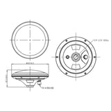 New 3V-18V BT-300 Cors Rtk Gnss Survey Antenna High precision Gain ZED-F9P GPS Glonass BDS GalileoTNC-K Antenna White