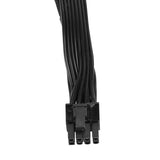 Pcie 8Pin To 2 Ports 6+2Pin Power Supply Mining Cable For Seasonic FOCUS PLUS Platinum PX Series 850 750 650 550W