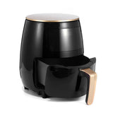 4.5L Air Fryer 1400W Oil free Health Fryer Cooker Home Multifunction Smart Touch LCD Deep Airfryer Pizza Fryer for French Fries