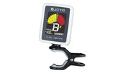 Joyo JT-301 Clip-on Electric Digital Tuner Guitar Accessories Color Screen with Silica Cover for Chromatic Bass Ukulele Violin