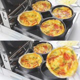 220V 4pcs Electric Pizza Baking Furnace Machine Multifunctional Electric Scones Roasted Eggs Frying Machine Oven EU/AU/UK