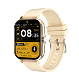 New GT20 Ultra-thin Woman Man Smart Watch 1.69inch Square Screen Bluetooth Call Heart Rate Blood Oxy huawei xiaomi PK Y20 P8