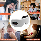Eye Massager Smart Vibration Eye Protector Eye Care Instrument Hot Compress Bluetooth Eye Massage Glasses Fatigue Pouch Wrinkle