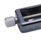 Macro Focusing Rail 5kg Loading Close Up Shooting Rail with 3/8in screw hole for Digital SLR Cameras